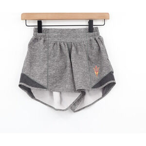 Lululemon Women Hotty Hot Short II Long 4" Heather Lux Multi Black ASU Logo Sz 2